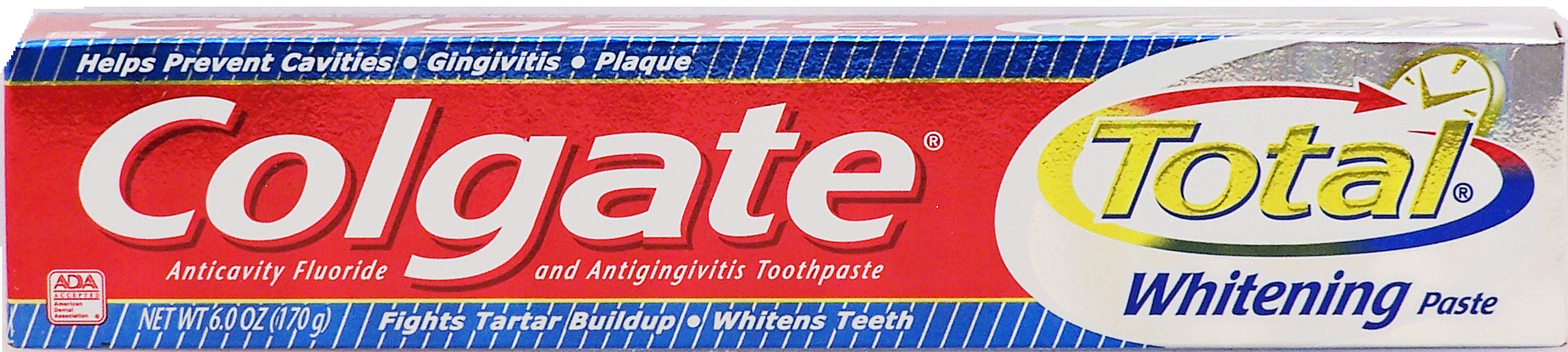 Colgate&nbsp;Total&nbsp;anticavity fluoride and antigingivitis toothpaste plus whitening Full-Size Picture